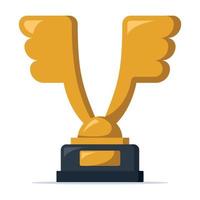 Gold Wing Trophy vector