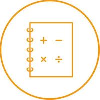 Mathematics Vector Icon