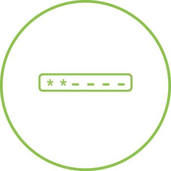 Enter Passcode Vector Icon