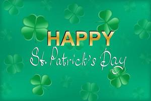 St. Patrick's Day banner design template vector