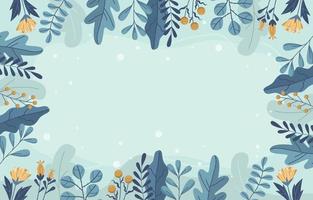 Winter Border Background vector