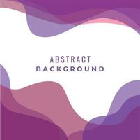 Colorful template background with purple color design with liquid shape logo vector illustration