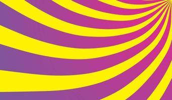 Vector simple background. Spiral stripes in pop art style