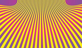Vector simple background. Spiral stripes in pop art style