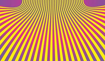 Vector simple background. Spiral stripes in pop art style