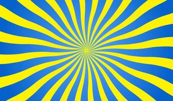 Vector simple background. Spiral stripes in pop art style