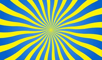 Vector simple background. Spiral stripes in pop art style