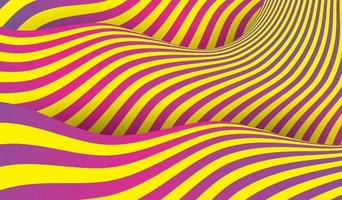 Vector simple background. Spiral stripes in pop art style