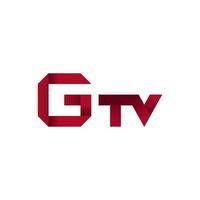 tv televisión medios electrónicos logo icono vector plantilla