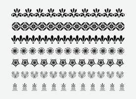 Vector border lace, line, art, set design