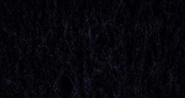 abstrakt bakgrund av blå vertikal rör på sig små ljus partiklar i de form av vågor av vatten droppar eller dagg med en glöd effekt. skärmsläckare skön video animering i hög upplösning 4k