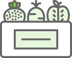 Healthy Food Vector Icon Design