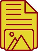 Content Vector Icon Design