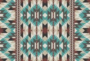 Geometric ethnic pattern seamless. Style ethnic American Aztec seamless colorful textile. Design for background,wallpaper,fabric,carpet,ornaments,decoration,clothing,Batik,wrapping,Vector illustration vector