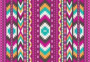 Geometric ethnic pattern seamless. Style ethnic American Aztec seamless colorful textile. Design for background,wallpaper,fabric,carpet,ornaments,decoration,clothing,Batik,wrapping,Vector illustration vector