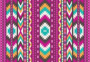 Geometric ethnic pattern seamless. Style ethnic American Aztec seamless colorful textile. Design for background,wallpaper,fabric,carpet,ornaments,decoration,clothing,Batik,wrapping,Vector illustration vector