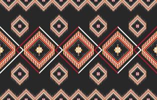 Geometric ethnic pattern seamless graphic. Style ethnic seamless colorful textile. Design for background,wallpaper,fabric,carpet,ornaments,decoration,clothing,Batik,wrapping,Vector illustration vector