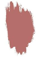 Red color paint grunge brush stroke vector