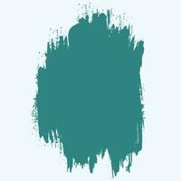 Blue color splash brush stroke for free vector