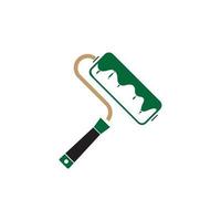 Paint roller icon vector illustration design template