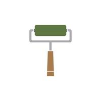 Paint roller icon vector illustration design template