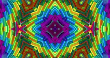 Abstract kaleidoscope animation,Abstract geometric movie video