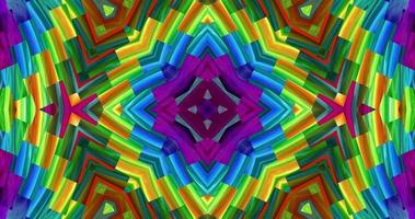 Abstract kaleidoscope animation,Abstract geometric movie video