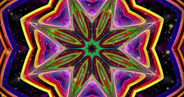 Abstract kaleidoscope animation,Abstract geometric movie video