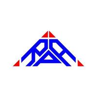 RPA letter logo creative design with vector graphic, RPA simple and modern logo.