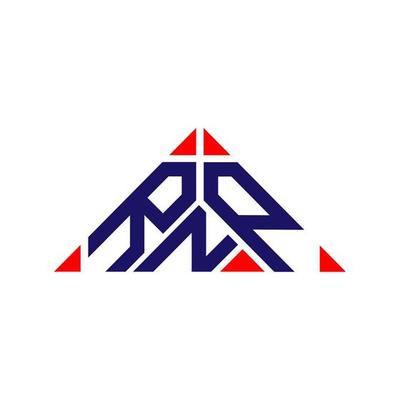 RNP letter logo creative design with vector graphic, RNP simple and modern logo.