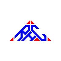 diseño creativo del logotipo de la letra rhc con gráfico vectorial, logotipo simple y moderno de rhc. vector