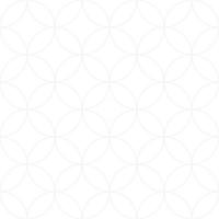 White circle geometric pattern, seamless repeat background. vector
