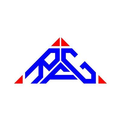 RFG letter logo creative design with vector graphic, RFG simple and modern logo.