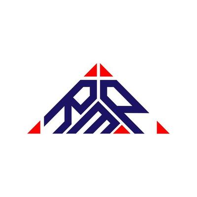 RMP letter logo creative design with vector graphic, RMP simple and modern logo.