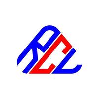 diseño creativo del logotipo de la letra rcl con gráfico vectorial, logotipo simple y moderno de rcl. vector