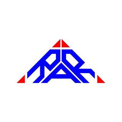RAR letter logo creative design with vector graphic, RAR simple and modern logo.