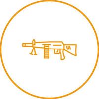 Machine Gun Vector Icon