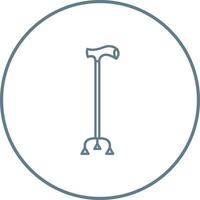 Walking Stick Vector Icon