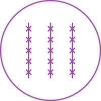 Pointed Wire Vector Icon