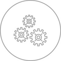 Multiple Cogwheels Vector Icon