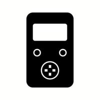 Unique Console Vector Glyph Icon