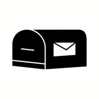 Unique Letterbox Vector Glyph Icon