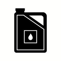Unique Petrol Vector Glyph Icon