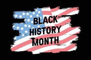 Black History Month, Template Background, Vector Illustration, flat vector modern illustration