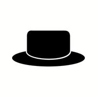 Unique Hat Vector Glyph Icon