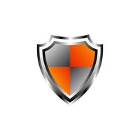 Shield shiny icon vector design templates