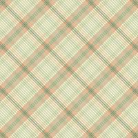 Tartan or plaid pastel color pattern. vector