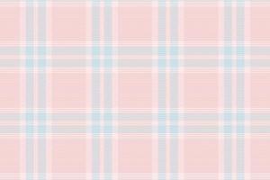 Tartan or plaid pastel color pattern. vector