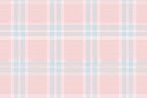 Tartan or plaid pastel color pattern. vector