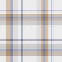 Tartan or plaid pastel color pattern. vector